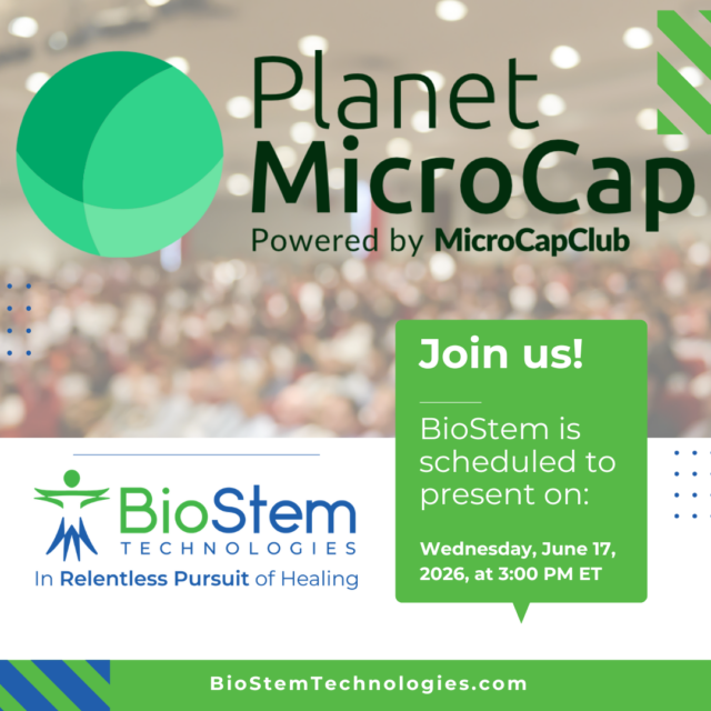 Planet MicroCap 2026 -BioStem Presentation